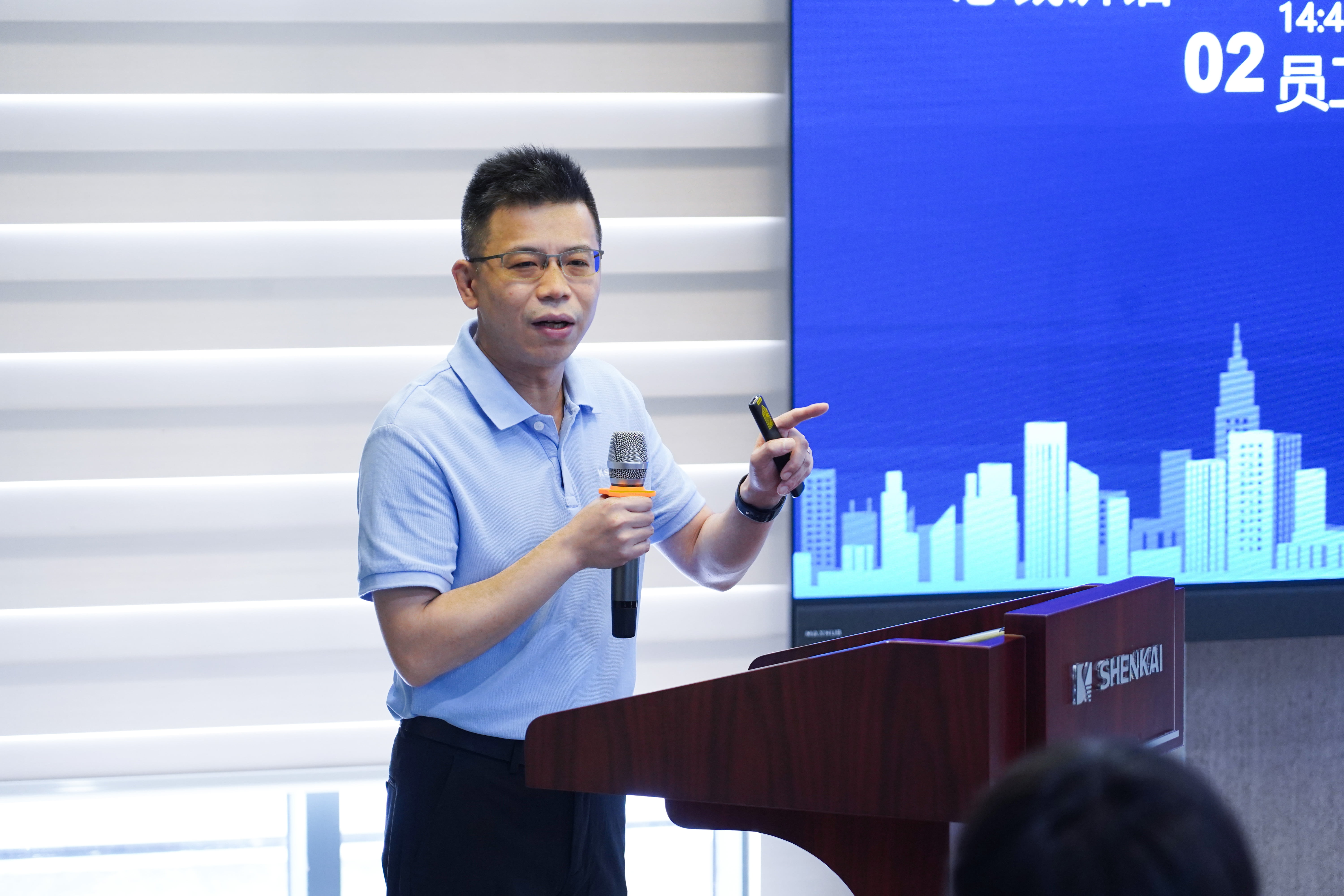 青春不負星光路，藍天展翅正當時 | 神開“青藍同行，共創(chuàng)征途”青年員工主題交流分享會成功舉辦(圖5)